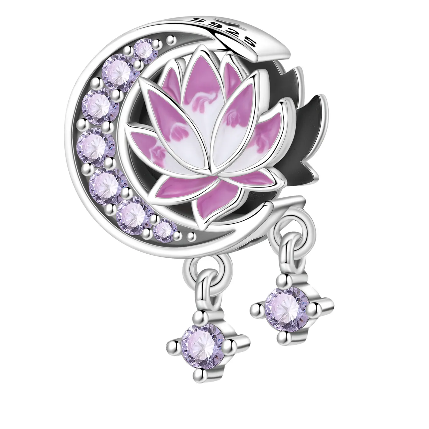 Authentic Lunar Lotus Sanctuary Bead Of Purity And Rebirth