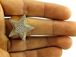 Authentic Celestial Starlight Band In Radiant Gold Plate