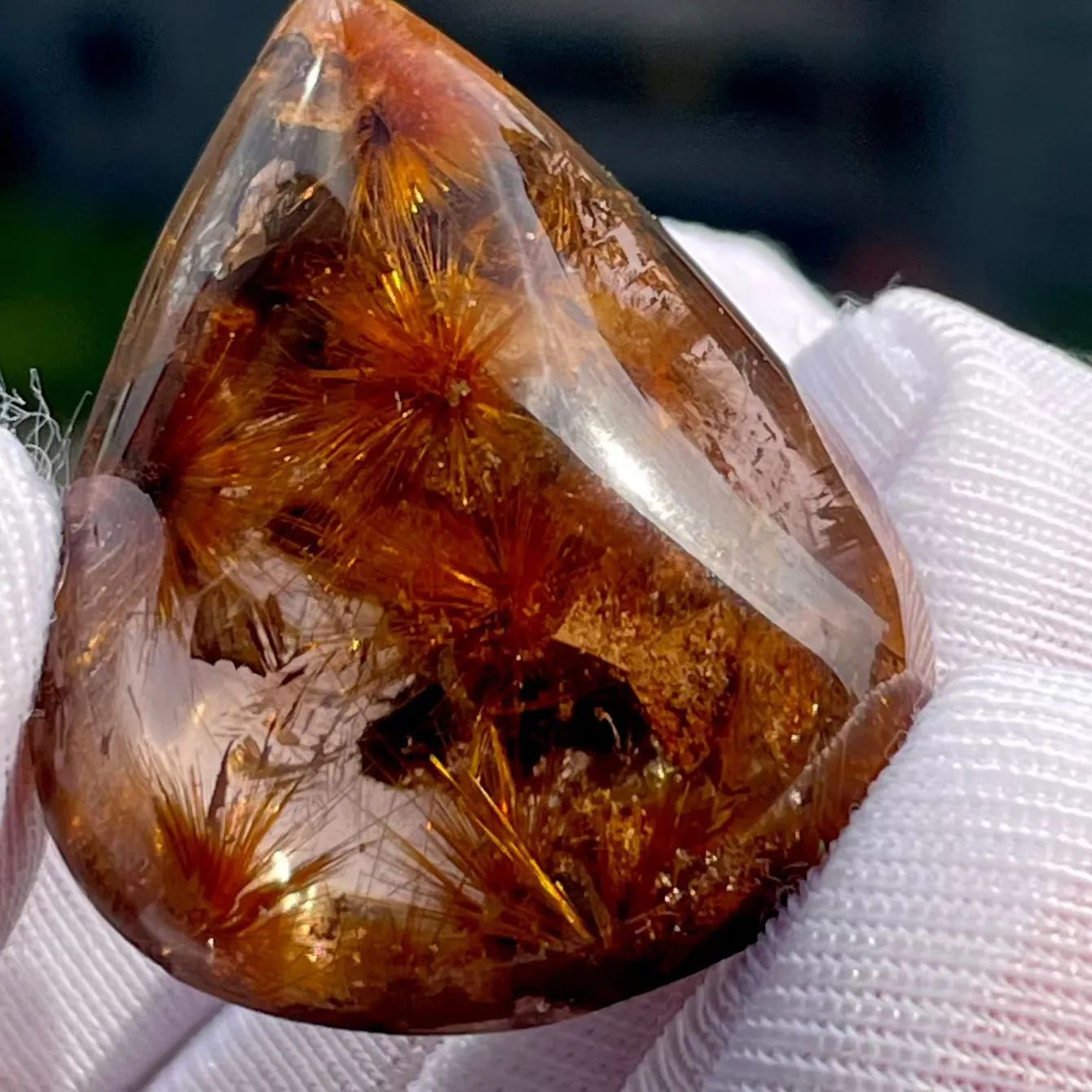 Authentic Natural Gold Rutilated Quartz Pendant Pi Xiu Necklace Jewelry 28x23x12mm wealth Rutilated Women Men AAAAAAA