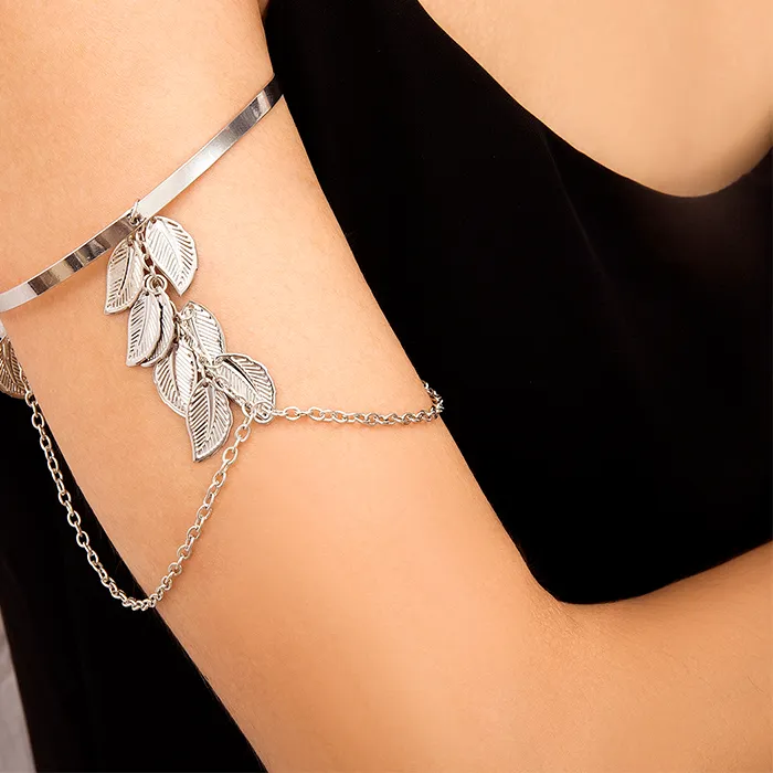 Authentic The Golden Canopy Upper Arm Bangle of Ancient Boho Roots