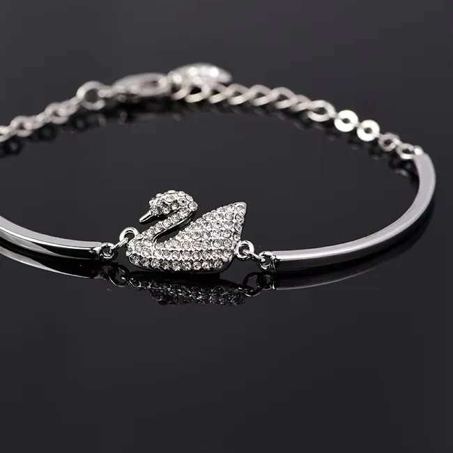 Authentic The Golden Cygnet Of Eternal Devotion Bangle