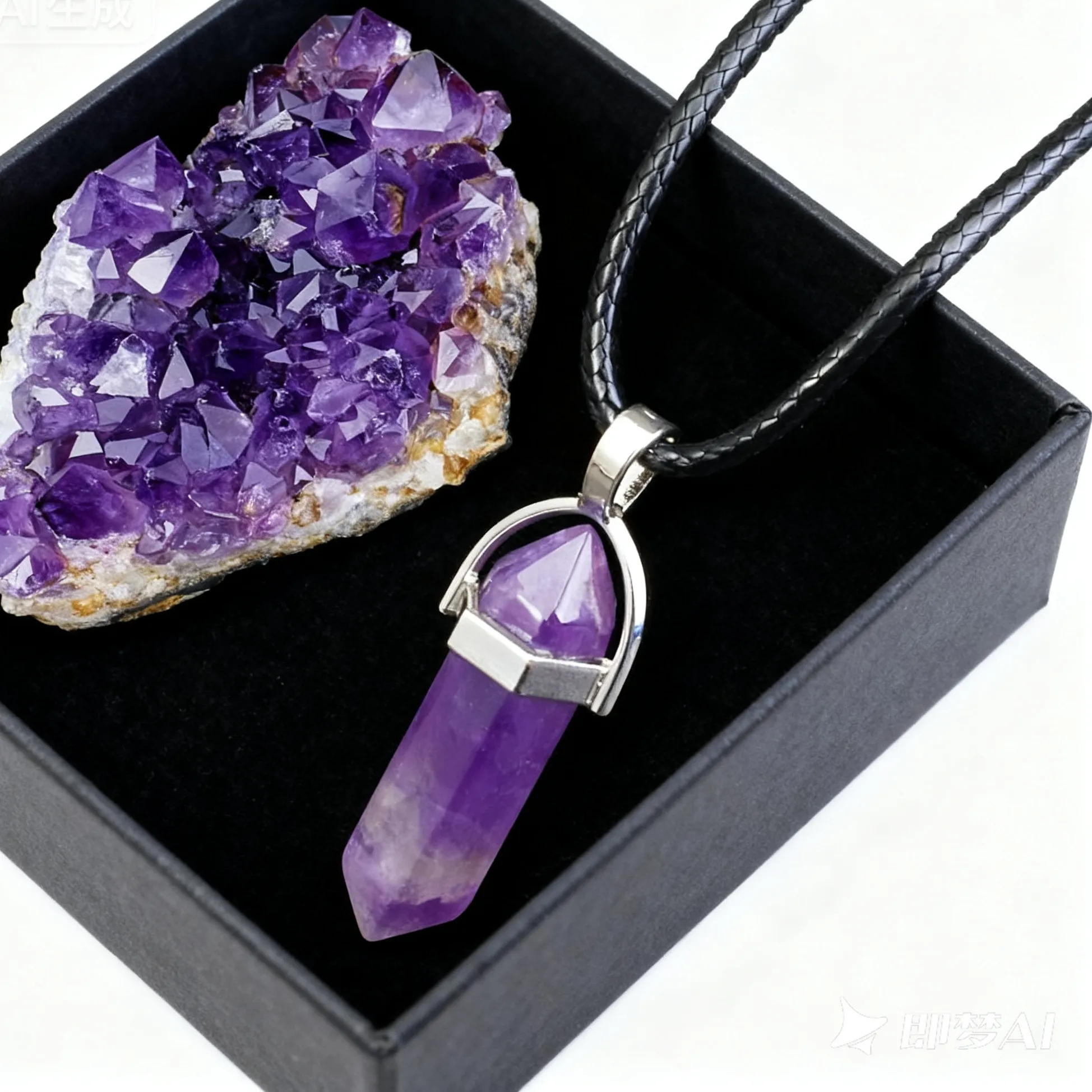 Authentic Twin Amethyst Pillars Pathways To Growth & Shielding