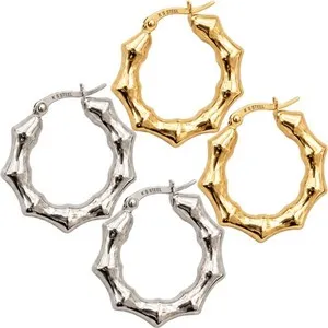 Authentic The Golden Bamboo Sanctuary Hoops