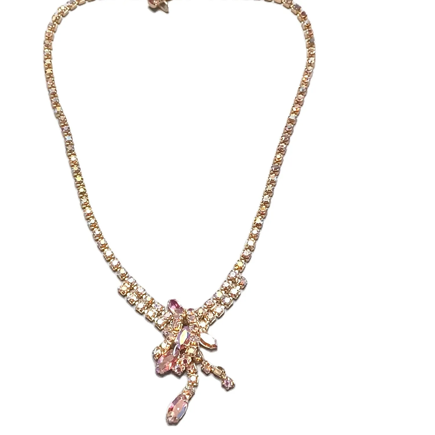 Authentic Celestial Aurora 1950S Gold Plated Nightfall Necklace