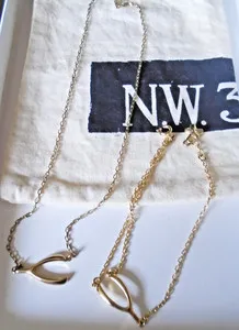The Golden Fortune Wishbone Talisman Ensemble