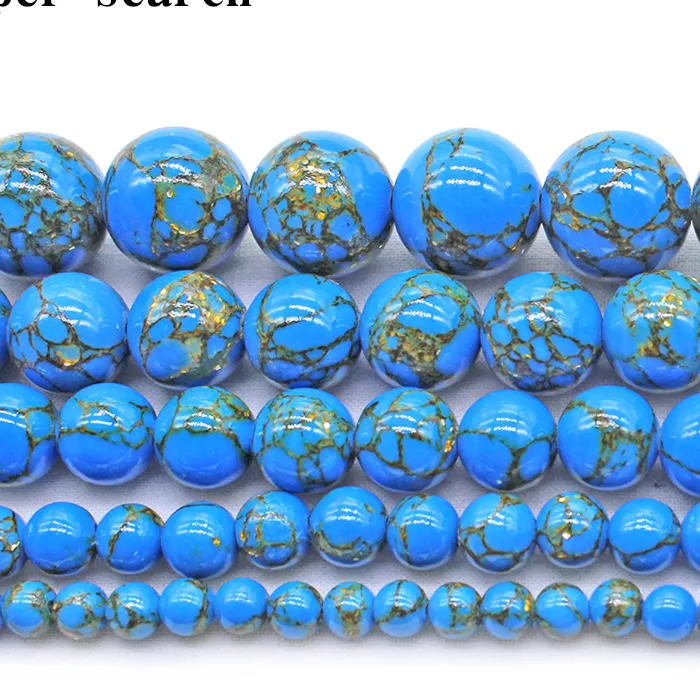 Authentic Celestial Veins: Sacred Turquoise Orbs of Protection