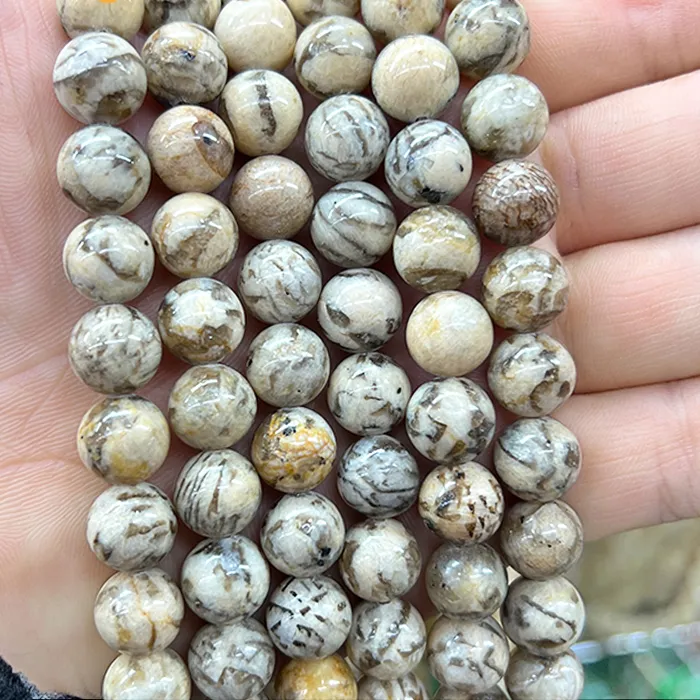 Authentic Celestial Feldspar Radiance Strand