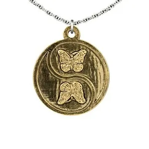 Authentic The Celestial Balance Yin Yang Butterflies Talisman