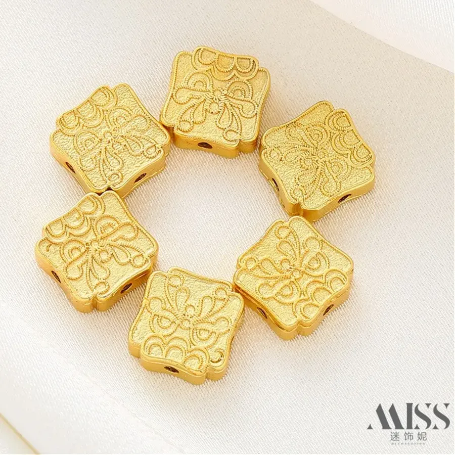 Authentic The Sovereign Lion 18K Gold- Plated Cross Talisman For Unyielding Protection