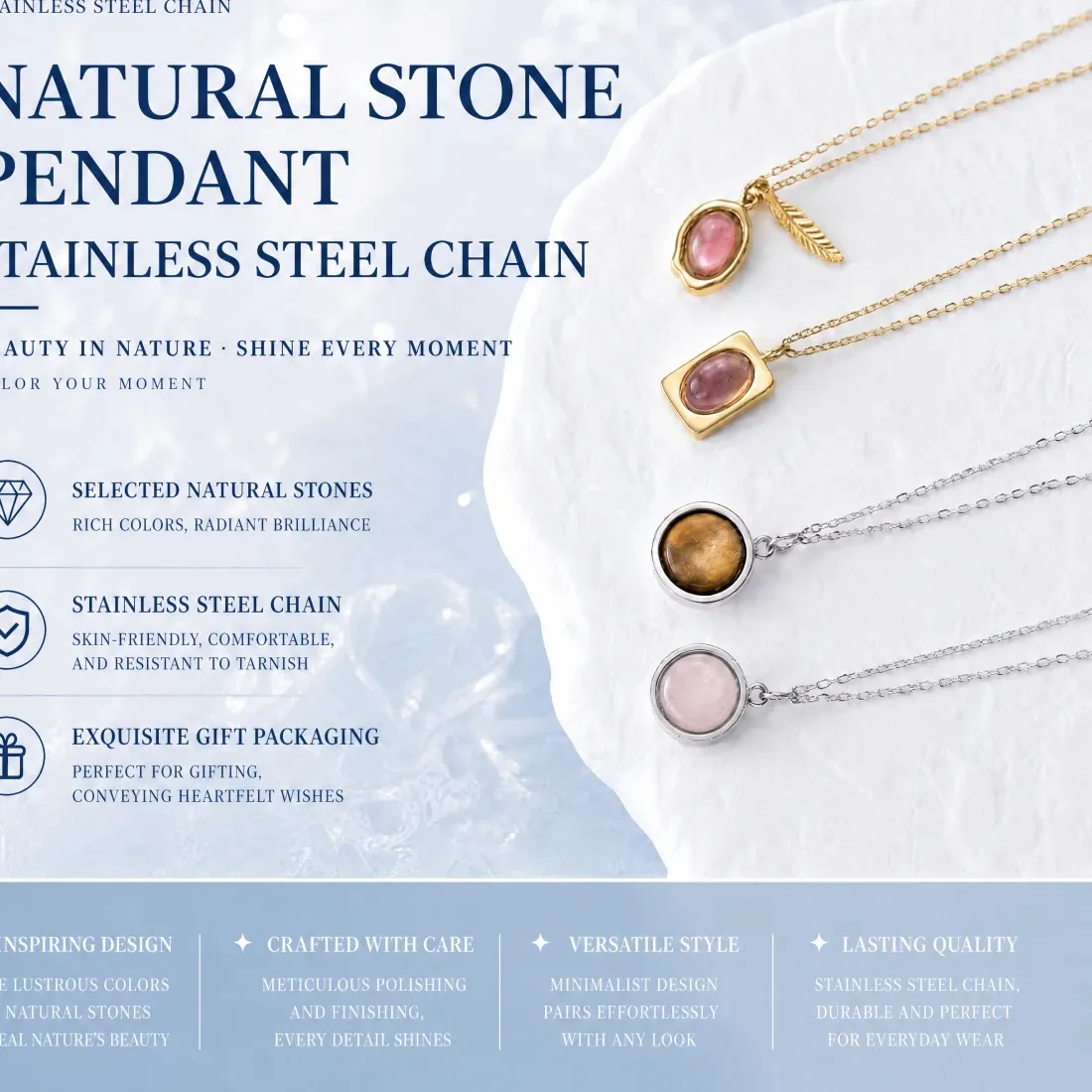 Authentic Crown Chakra Guardian Amethyst & Tiger Eye Enchanted Necklace