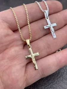 Authentic The Golden Path Crucifix A Whisper Of Grace And Eternal Protection