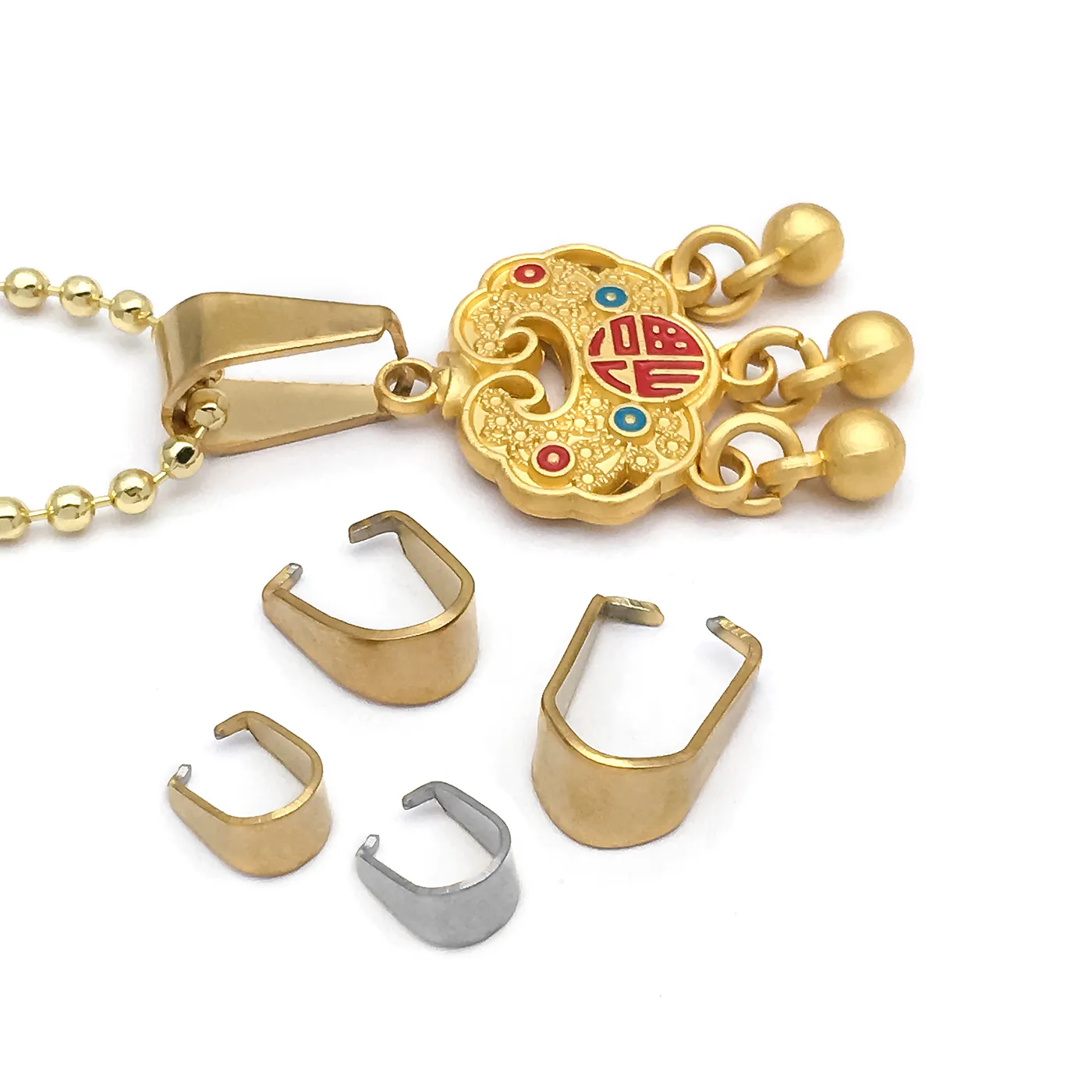 Authentic Melon Seed Harmony: 50 Stainless Steel Charms for Balance and Protection