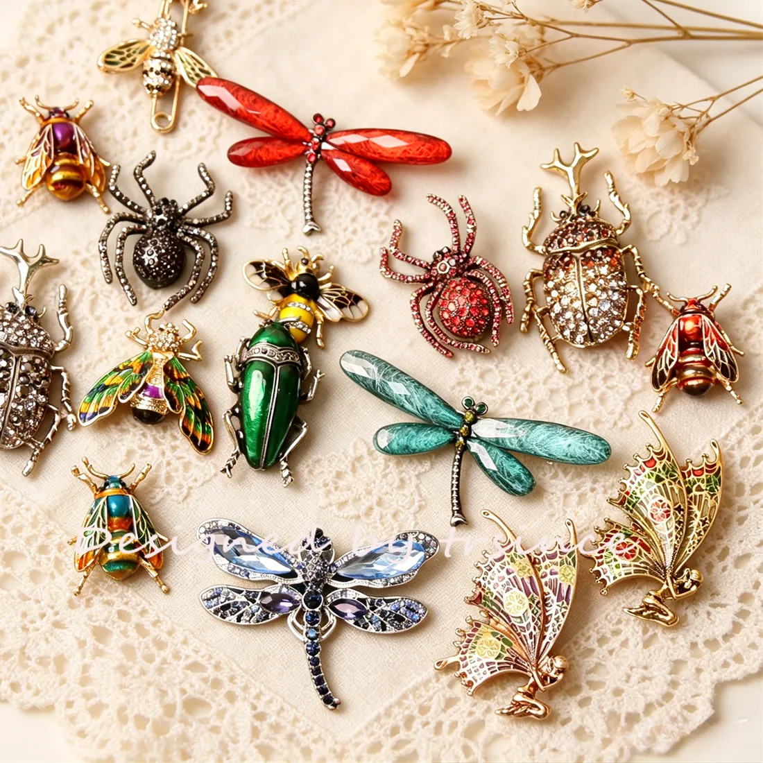 Authentic Radiant Crystal Dragonfly Talisman Of Metamorphosis And Light