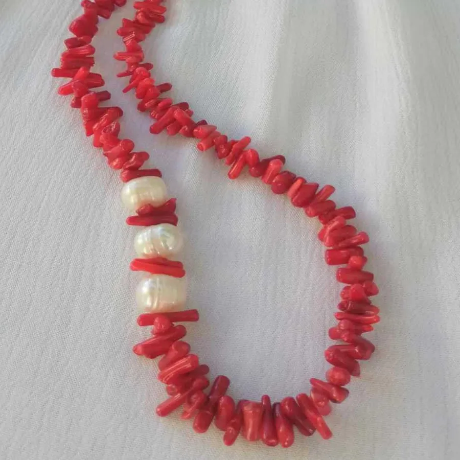 Authentic Crimson Tide & Pearl Depths Talismanic Choker