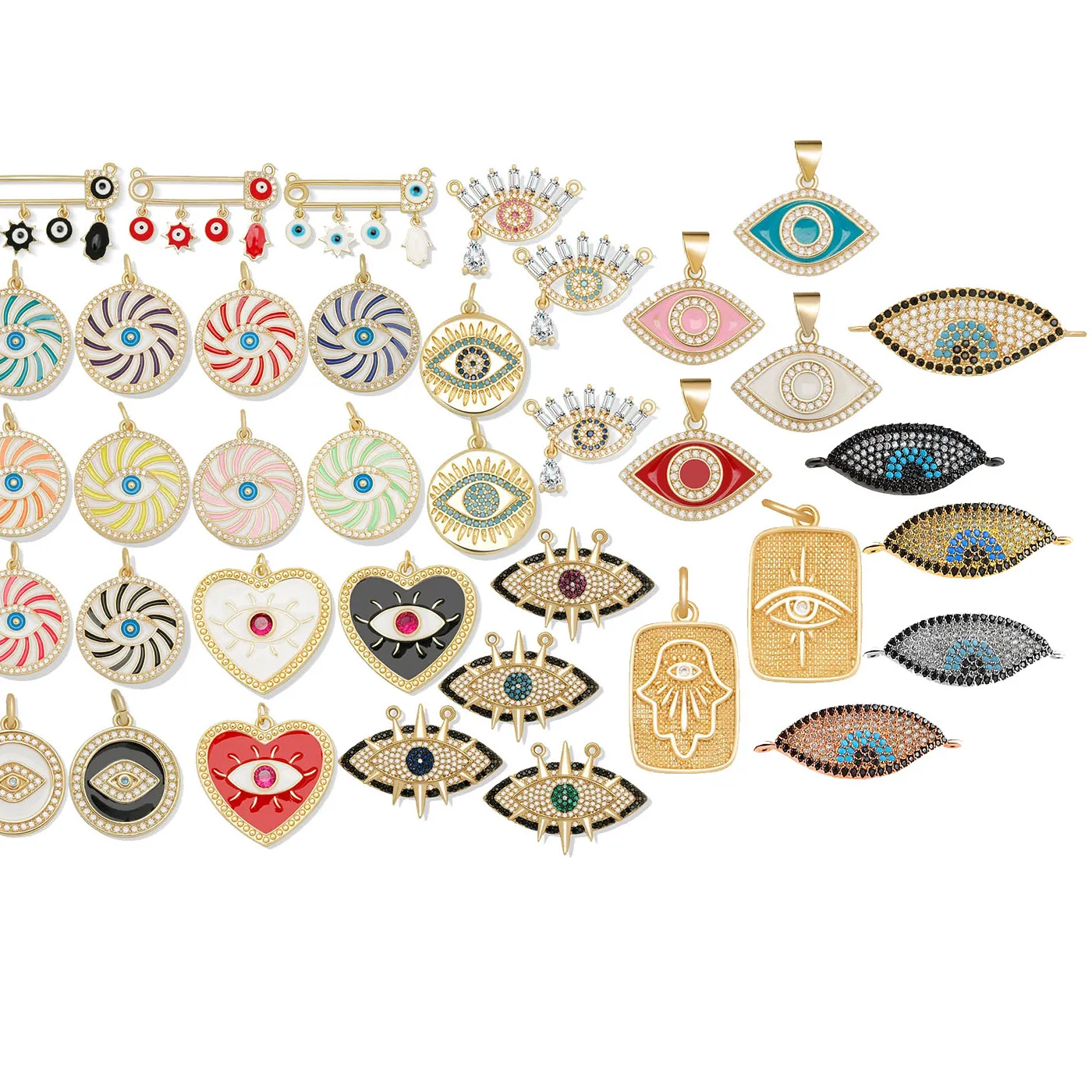 Authentic Eye of Protection: Golden Shield Against Negative Energies