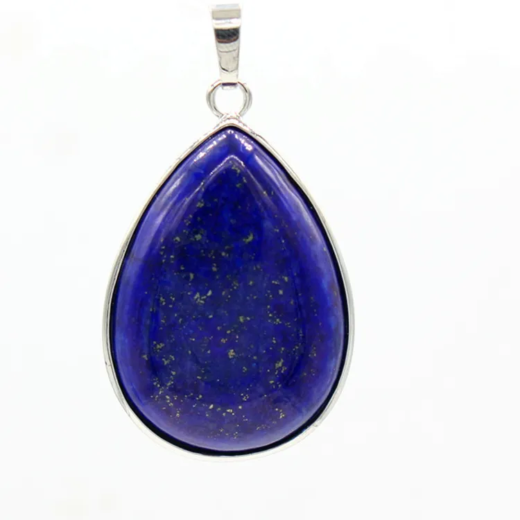 Authentic Celestial Tear Lapis Lazuli Sacred Droplet Talisman