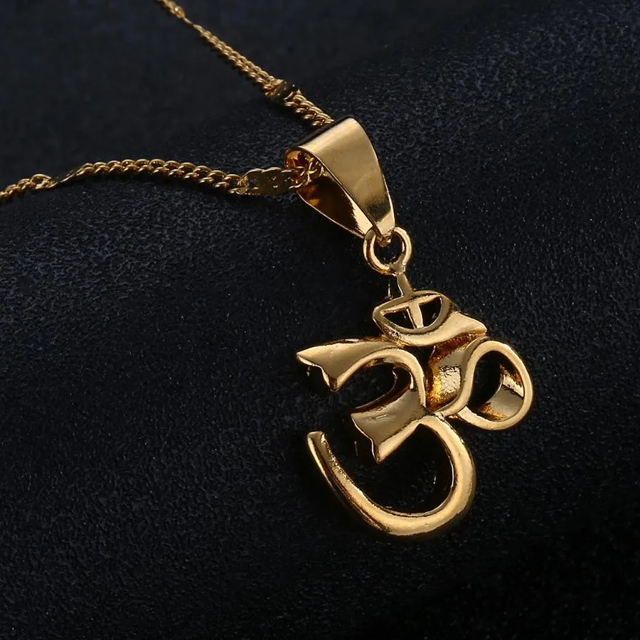 Authentic The Sacred Resonance: Golden Aum Meditation Talisman