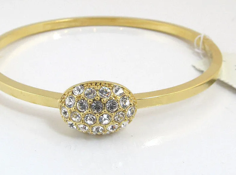 Authentic Radiant Oval Harmony Bangle 14K Gold Plated Guardian