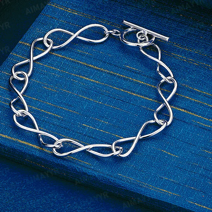 Authentic The Eternal Loop Of Gold- Plated Infinite Grace