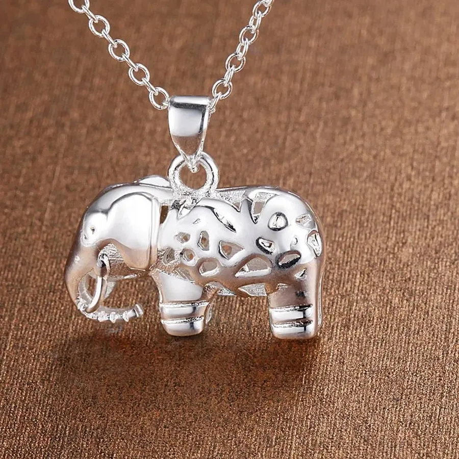 Authentic The Gentle Guardian Sterling Silver Elephant Talisman