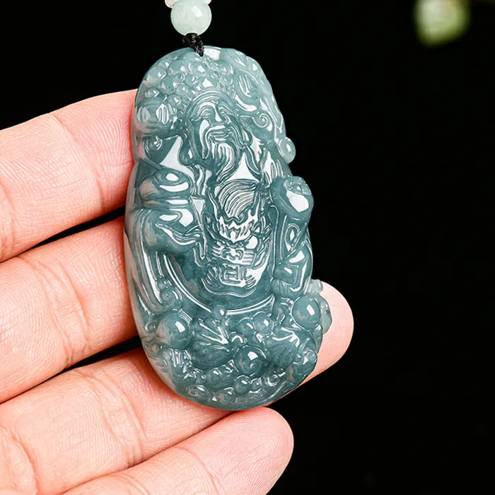 Authentic The Golden Abundance Burmese Jadeite Talisman Of Prosperity