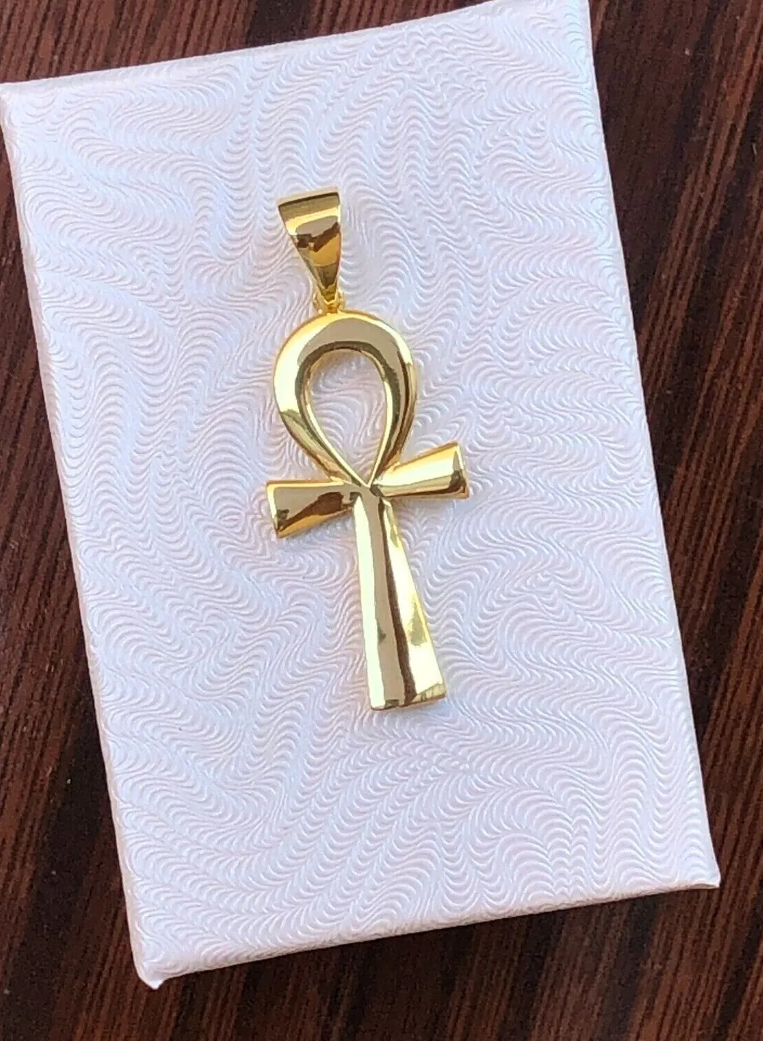 Authentic The Golden Key Of Eternity Ankh Talisman