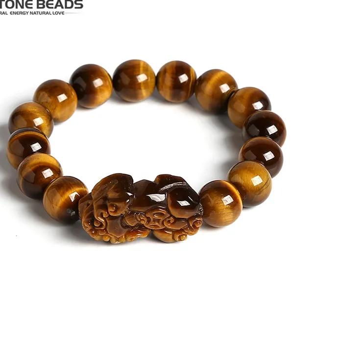 Authentic The Gilded Guardian Of Abundance Tiger's Eye Talisman