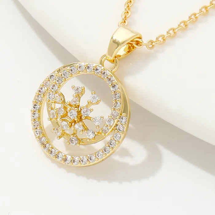 Authentic 18K Gold Plated Dragonfly/Bird Pendats Necklaces for Women Statement Charm Necklaces Valentine's Day Gifts