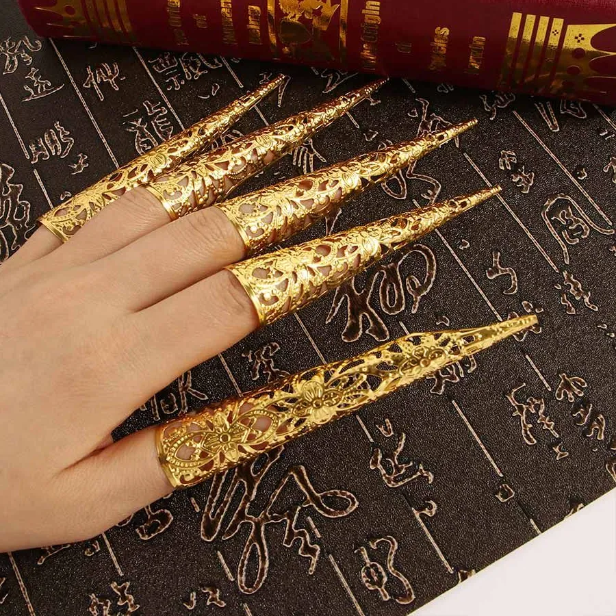 Authentic Celestial Knuckle Sigils Ancient Chinese Nail Rings Of Protection