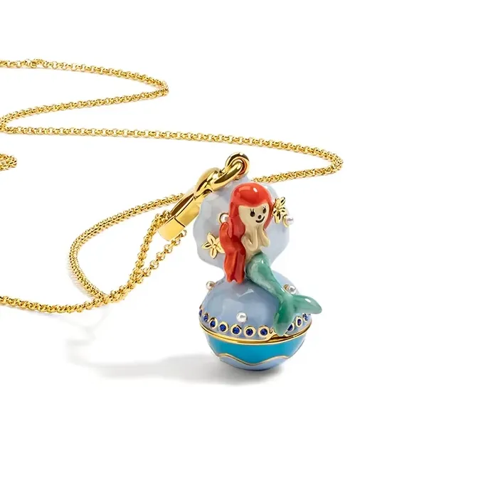 Authentic The Siren Of The Solstice Gold- Plated Talisman