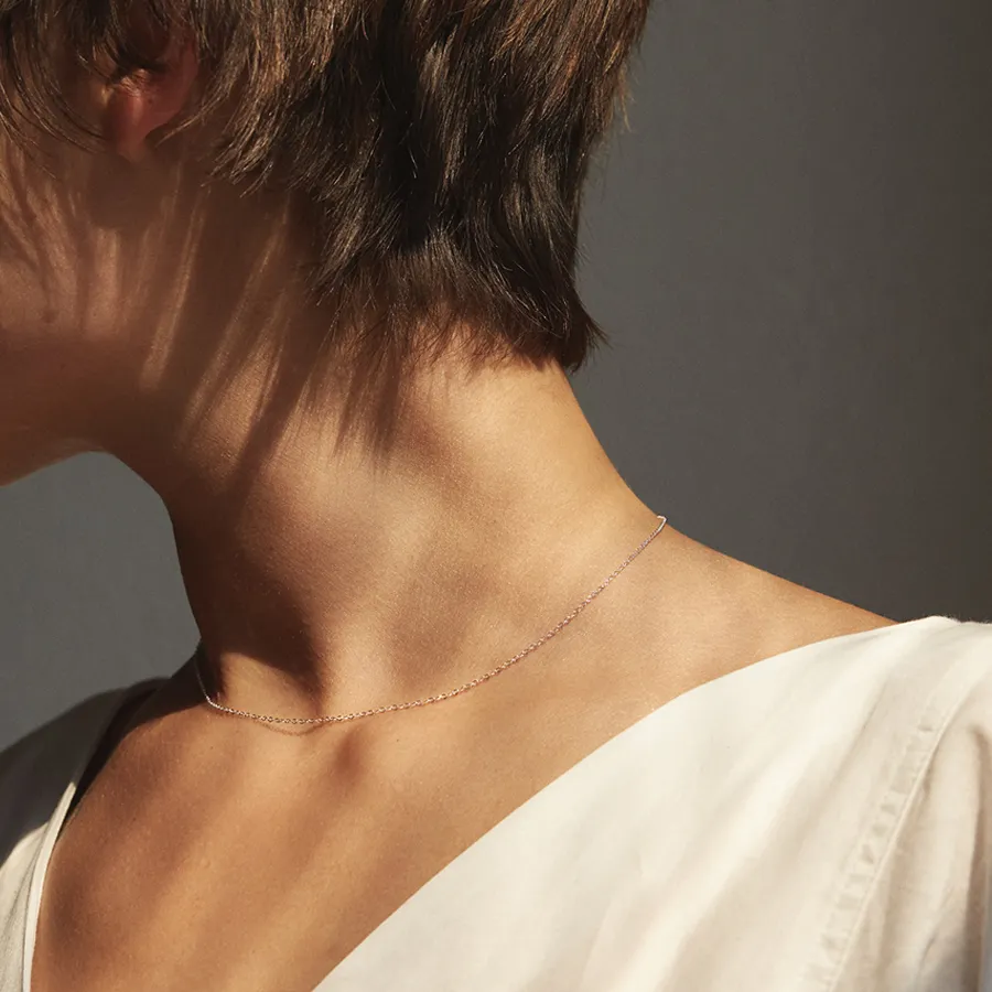 Authentic Enchanting Gold Oracle - A Thin, Elegant Choker for the Modern Mystic