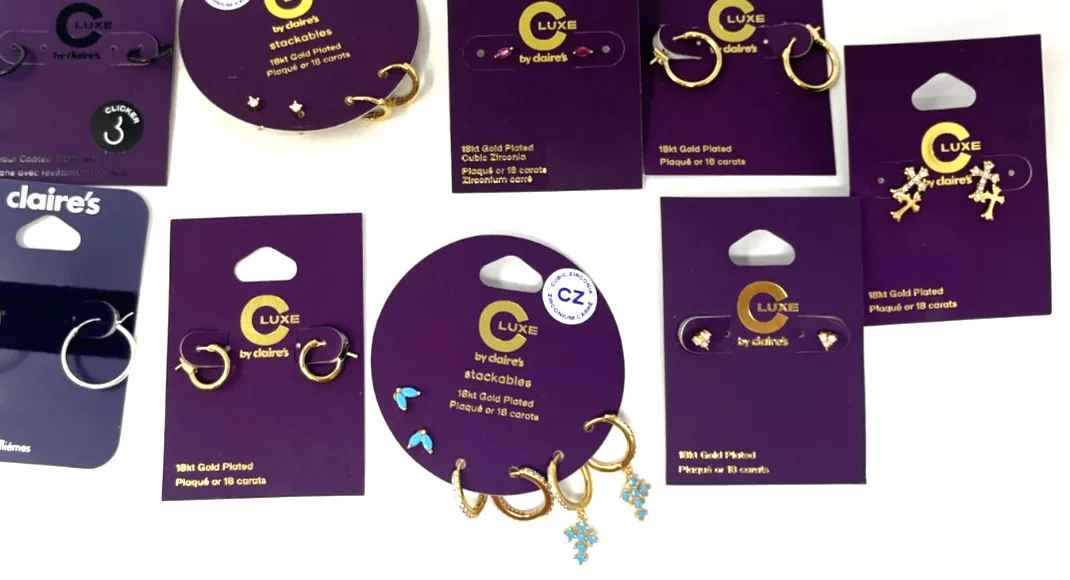 Authentic Celestial Points Of Light The Gilded Sterling Silver Talisman Stud Collection
