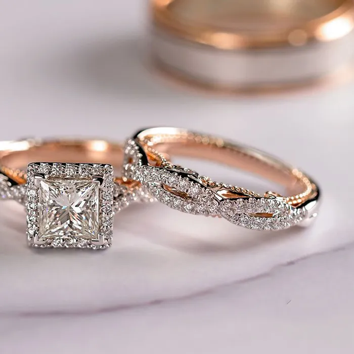 Authentic The Sovereign Rose Princess Ring of Eternal Devotion