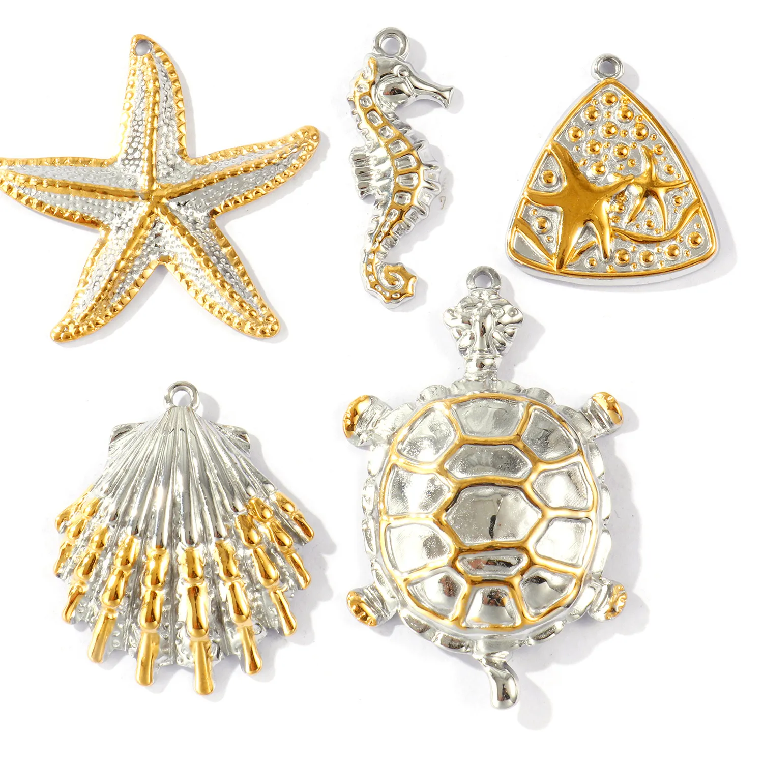 Authentic Tides of Destiny - Two-Tone Sacred Ocean Talisman