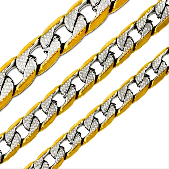 Authentic The Dual-Tone Alchemy Curb Link Chain