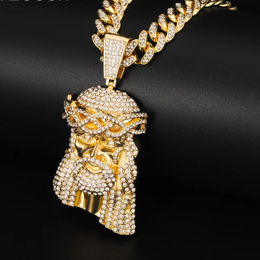 Authentic The Sacred Jesus Head Crystal Talisman - A Hip Hop Spiritual Companion