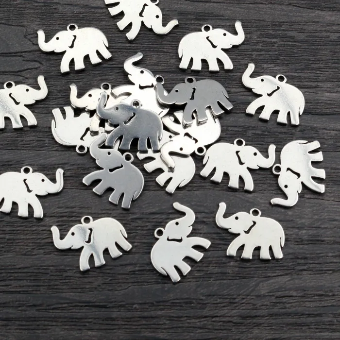 Authentic Sacred Herd Gilded Elephant Talisman Of Thirty