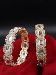 Authentic The Golden Circlet Of Heritage 22K Gold- Plated Ethnic Bangles