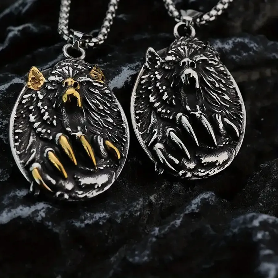 Authentic The Bear A Viking Talisman Of Primal Strength And Shadow Protection
