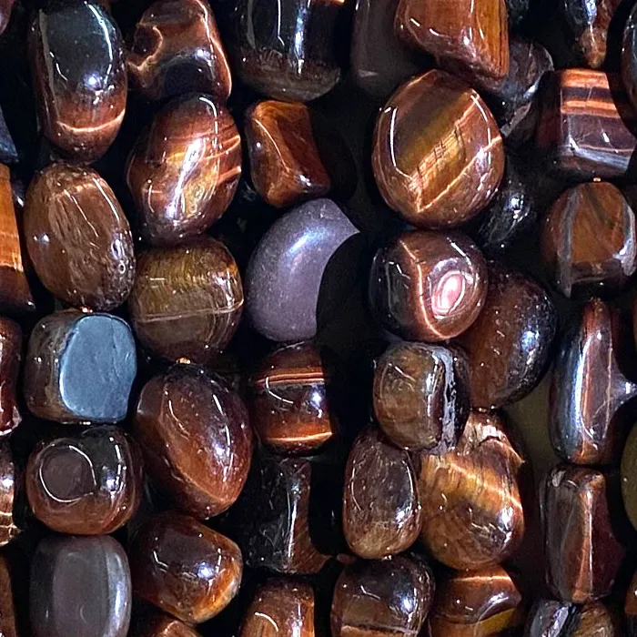 Authentic Crimson Gaze Of Fortune Natural Red Tiger Eye Sacred Spacers