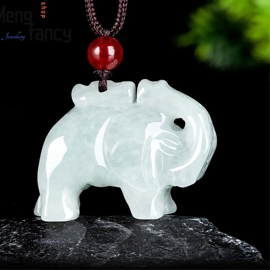 Authentic Celestial Ganesha Amulet - Sacred Burmese Ice-Jade Vessel of Abundance