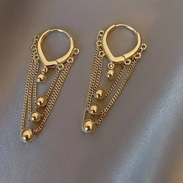 Authentic Radiant Orbs Of Solar Grace Drop Earrings