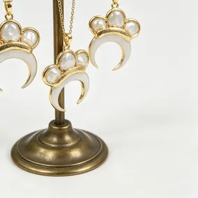 Authentic The Luminescent Tides Golden Pearl Pendant