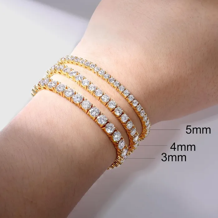 Authentic The Celestial Radiance Moissanite Infinity Chain