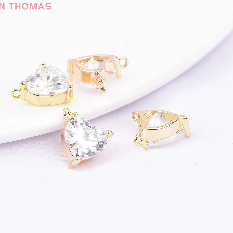 Authentic Heart's Desire: Empyrean Gold & Crystal Love Charms