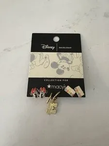 Authentic The Whispering Silhouette Golden Talisman Earrings