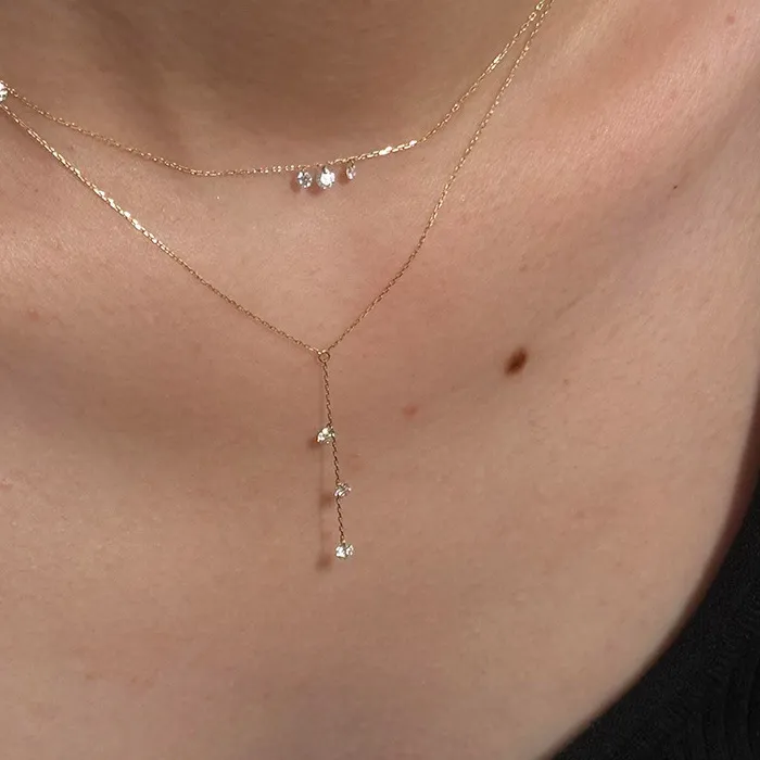 Authentic Elegant Shield of Radiant Light: Protective Zircon Charms Choker