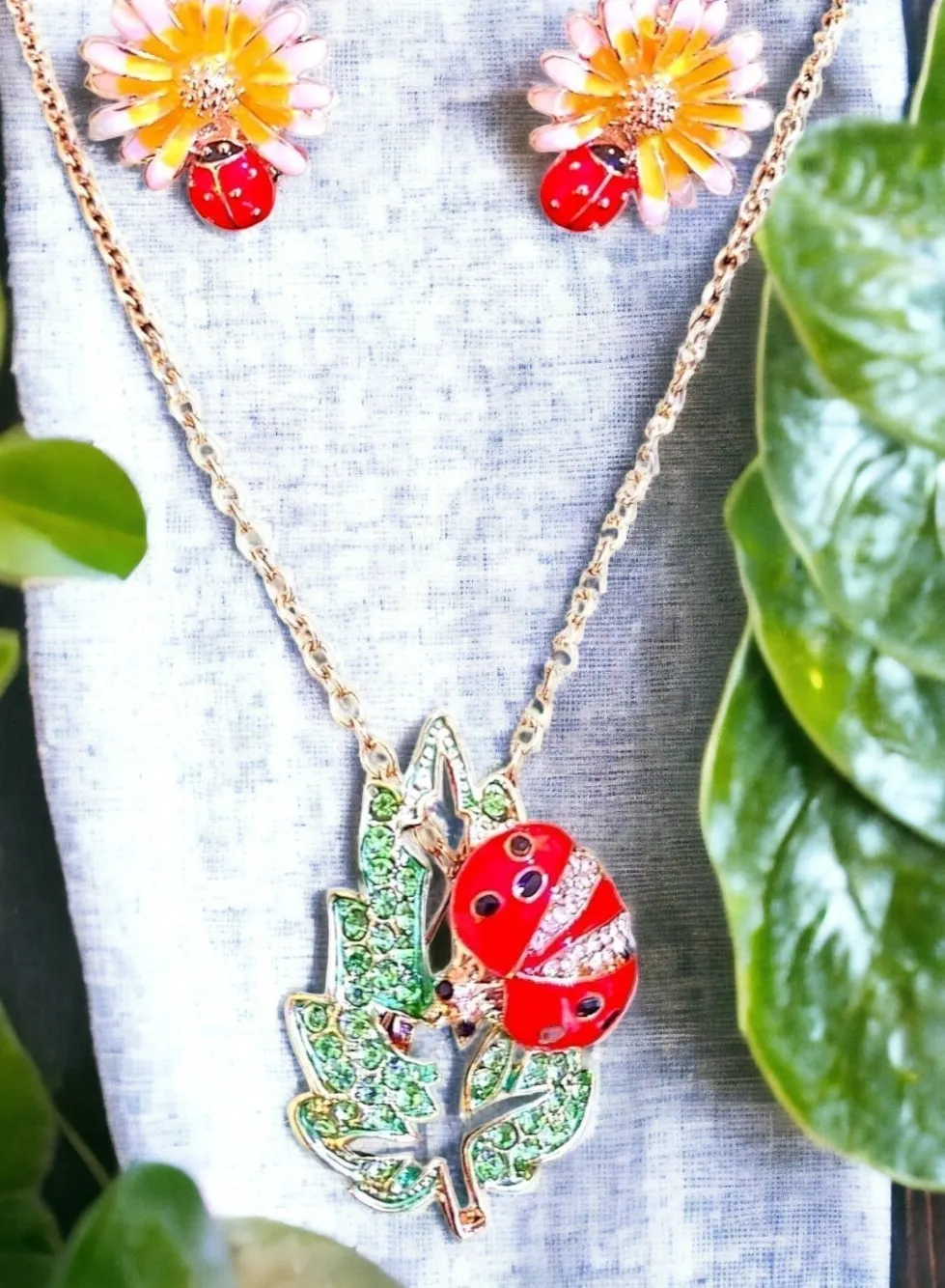 Authentic The Verdant Canopy Ensemble A Golden Talisman Of Spring Renewal And Nature's Grace