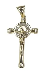 Authentic The Golden Radiant Crucifix Of Sacred Devotion