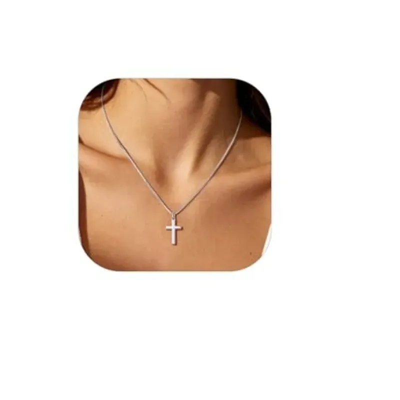 Authentic Radiant Sanctuary Cross Talisman in 14K Gold Plate